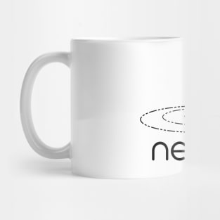 Simplified Nessie Loch Ness Monster (Black) Mug